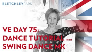 VE Day 75  How to Swing Dance to Boogie Woogie Bugle Boy [upl. by Sylram]