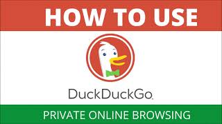 Duckduckgo Privacy Browser Tutorial  How To Use Duckduckgo 2021 [upl. by Adnorahc905]