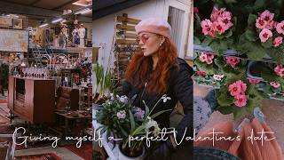 Giving myself the perfect Valentines date  Thrifting amp Garden Center Trip [upl. by Beata718]