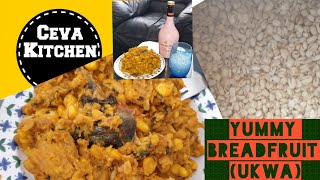 How to cook healthy Breadfruit UkwaAfrican RecipeHealthy Food [upl. by Eidolem]