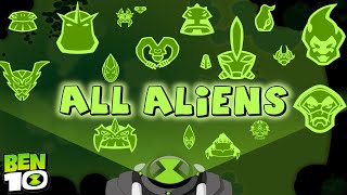 Ben10 List of ALL aliens [upl. by Niar106]