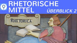 Rhetorische Stilmittel Figuren  Zusammenfassung Teil 2  Metapher Personifikation Frage amp mehr [upl. by Jewelle]