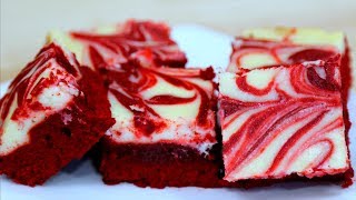 RED VELVET CHEESECAKE BROWNIES [upl. by Yblehs]