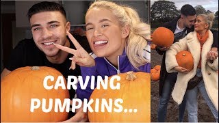 CARVING PUMPKINS WITH TOMMY [upl. by Olihs]