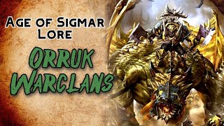 A Green Tide Rises  Orruk Warclans Lore [upl. by Aehtela]