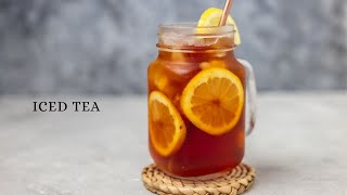 The Best Iced Tea Recipe easy and quick [upl. by Nilram418]