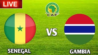 Senegal vs Gambia Live Match Score [upl. by Ecnarwal662]