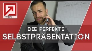 Vorstellungsgespräch  die perfekte Selbstpräsentation mit Beispiel [upl. by Innoc]