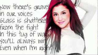 Ariana Grande  Love The Way You Lie LYRICS [upl. by Janeta]