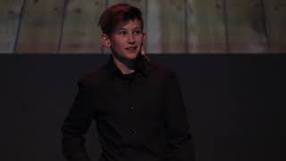 Cell Phone Addiction  Tanner Welton  TEDxLangleyED [upl. by Lauritz]