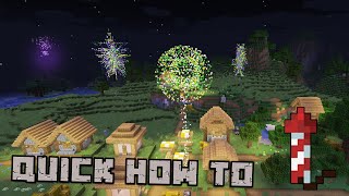 The ULTIMATE Guide to Fireworks in Minecraft Java 118 [upl. by Jocelyne]