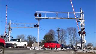 Railroad Crossings of the NS Memphis District West End [upl. by Saile201]