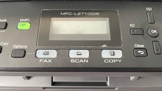 MFCL2710DW Brother PrinterHow To Use The Scanner [upl. by Eno111]