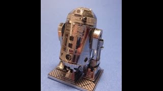 Metal Earth Star Wars R2D2 [upl. by Mara]