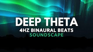 Astral  Deep Theta 4Hz  Binaural Beats Soundscape  Internal Focus Meditation Prayer  ASMR [upl. by Hanleigh492]