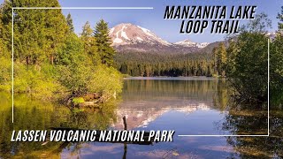 Manzanita Lake Loop Trail  Lassen Volcanic National Park [upl. by Yoshio95]