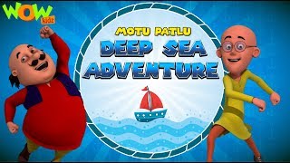 Motu Patlu  Deep Sea Adventure  FULL MOVIE  New Years Special  Wow Kidz [upl. by Maddi]