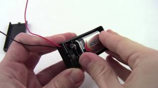 How to Install a 9V Battery [upl. by Malissa]