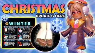 Do THIS In The New WINTER Update ❄ Royale High Christmas Update amp Tips [upl. by Happ]