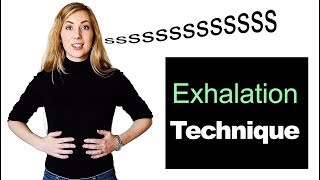 How To Breathe When You Sing Exhalation [upl. by Eirrac]