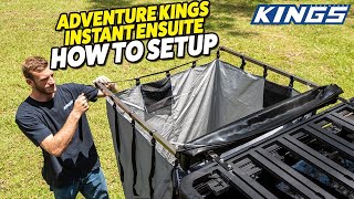 Adventure Kings Instant Ensuite How to Install amp Setup [upl. by Eirotal742]