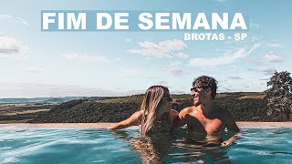 FIM DE SEMANA EM BROTAS  O que fazer onde ir e o que comer  Brotas 1  SP [upl. by Fidellas]