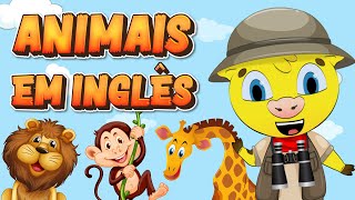 Animais em Inglês  Inglês Infantil  Aprender Inglês [upl. by Lleon]