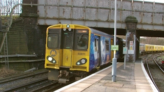 Half an Hour at 216  Birkenhead North Station 1022017  Class 507 508 terminus [upl. by Morly]