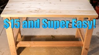 Build a Super CHEAP and EASY DIY Desk [upl. by Irami]