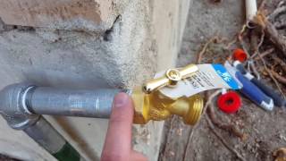 How To Add a Hose Bib to Sprinkler System [upl. by Zashin822]