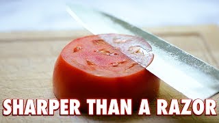 Beginners Guide To Real Knife Sharpening [upl. by Ehcadroj]