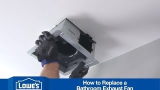 How To Install a Bath Exhaust Fan [upl. by Boorman546]