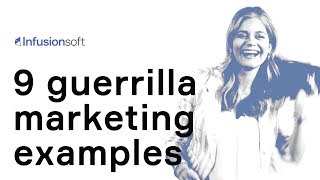 9 guerrilla marketing examples [upl. by Nnaassilem]