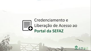 NFAe l Aula 01  Credenciamento e Liberação de Acesso ao Portal Sefaz [upl. by Lorie]