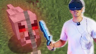 minecraft VR GONE WRONG [upl. by Atorod]