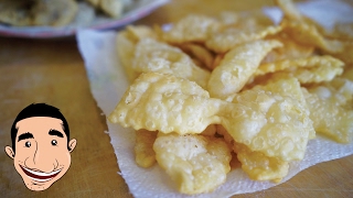 NONNA’S CHIACCHIERE RECIPE  How to Make Italian Fried Cookies  CROSTOLI [upl. by Dazhahs832]