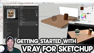 Getting Started Rendering in VRAY EP 1  BEGINNERS START HERE [upl. by Euqimod]