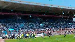 Chant supporters Bayonne Aviron Bayonnais Rugby  Pena Baiona  Mai 2014 [upl. by Etteniotna]