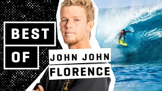 The Best of John John FlorenceEVER  WSL Highlights [upl. by Airdnna]