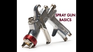 SprayGun Basics for WaterBased Painting [upl. by Yuu660]