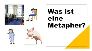 Was ist eine Metapher [upl. by Errehs]