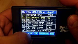 FiTech  Dfco settings [upl. by Appledorf]