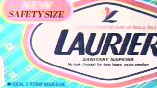 Laurier Napkins TVC 1989 [upl. by Yahsan373]