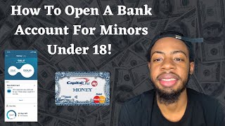 How To Open A Bank Account For Minors amp Teens Under 18│Open In 5 Minutes 💰 [upl. by Pincus]