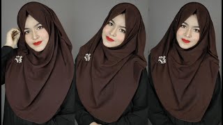 How I wear Short Chiffon Hijab with Full Chest amp Back Coverage [upl. by Atin930]