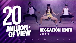 Reggaetón Lento  CNCO  Coreografía  FitDance Life [upl. by Adnuhsat290]