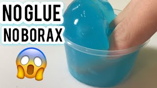 HOW TO MAKE SLIME WITHOUT GLUE WITHOUT BORAX NO GLUE  NO BORAX RECIPE EASY SLIME [upl. by Radloff]