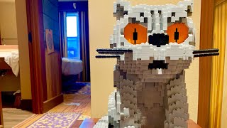 LEGOLAND Castle Hotel Magic Wizard theme room  full walk through [upl. by Nadroj33]