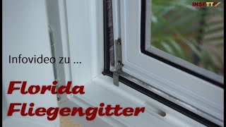 InsettoInsektenschutzsysteme  Rahmensystem Florida für Fenster [upl. by Dde]