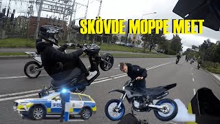 Skövde Moppe Meet  POLIS [upl. by Llerat]